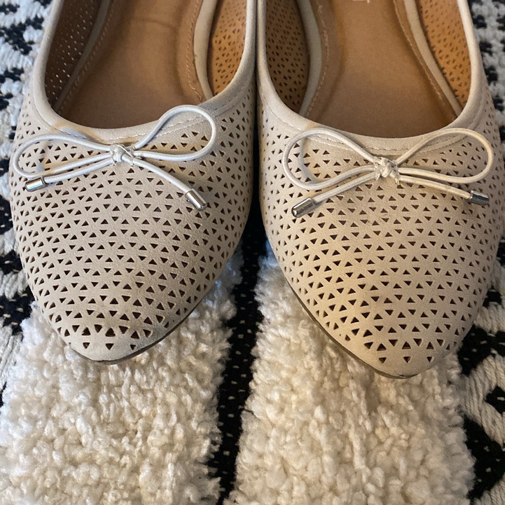 Bone Colored Flats - Picture 4 of 4